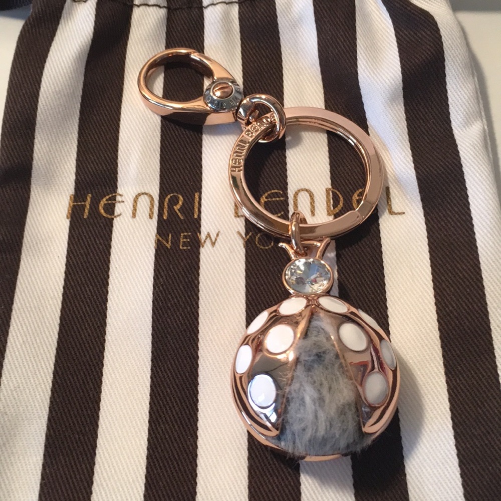 NWOT Henri Bendel Ladybug Keyfob
